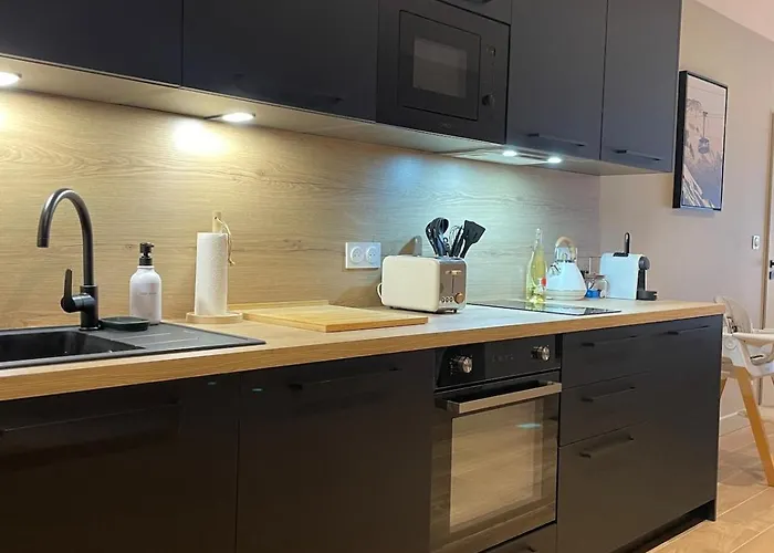 Cosy Spacieux 6 Pers Ax Thermes Centre Parking アクス・レ・テルム